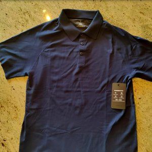 NWT Fabletics Men's Black Polo